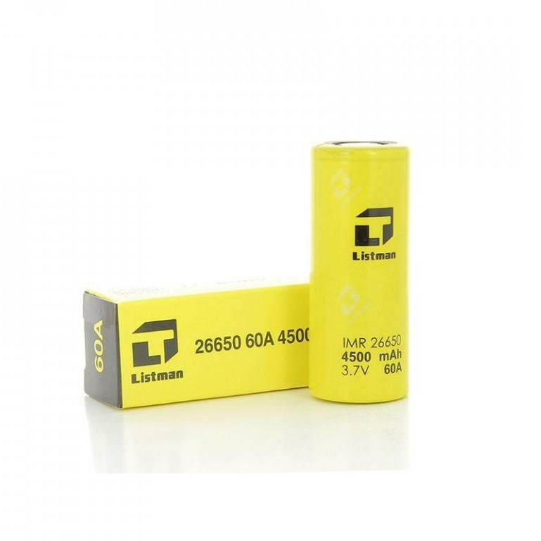 Dobíjecí baterie 26650 4500 mAh (Li-Ion)