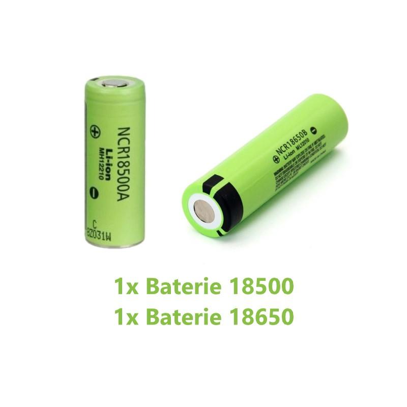 Sada Baterií 18500 a 18650 pro InfiRay TD50L