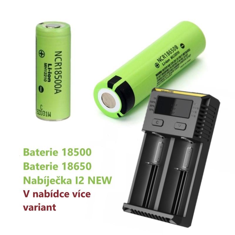 Sada Baterií 18500 a 18650 pro InfiRay TD50L