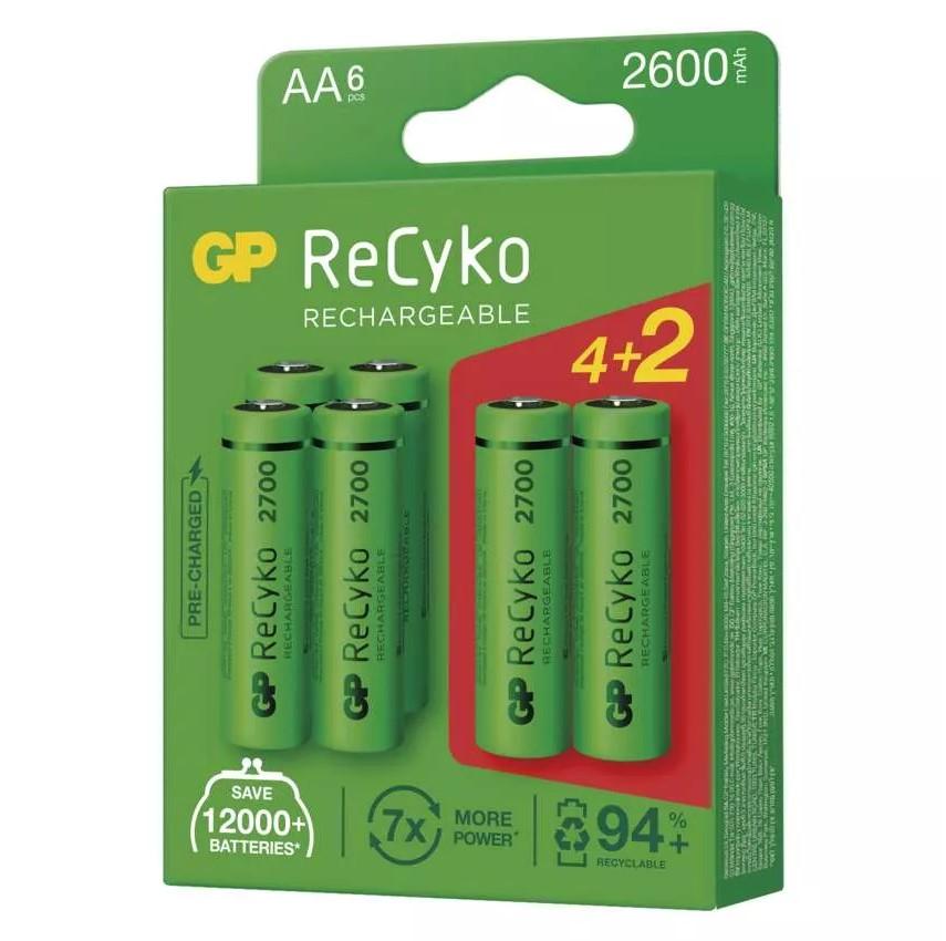 Nabíjecí baterie GP ReCyko 2700 AA