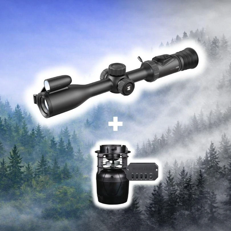 HIKMICRO ALPEX PRO A50PL + Krmící zařízení MOULTRIE