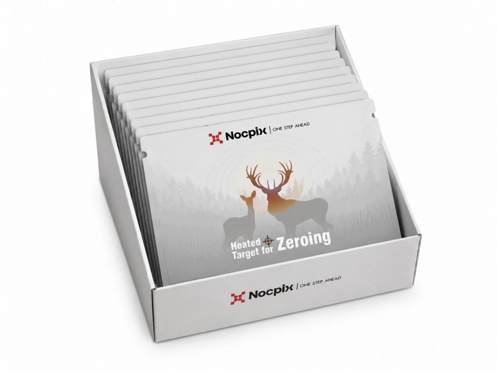 Nocpix tepelné terče - nastřelování termovizí