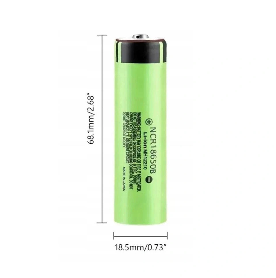 Nabíjecí baterie Panasonic 18650 Li-ion 3400mAh NCR18650B s PCB ochranou