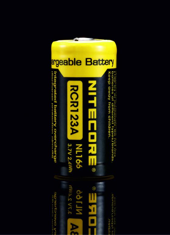NITECORE RCR123A (CR123) - nabíjecí