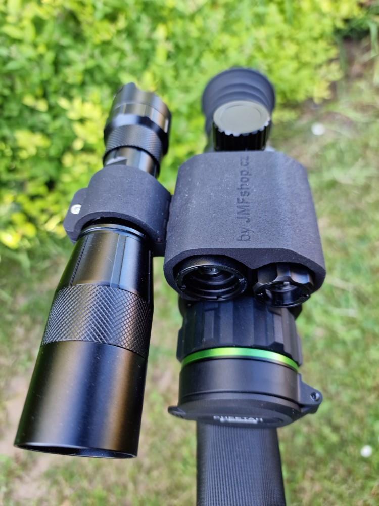 Držák externího přísvitu na Hikmicro CHEETAH LRF