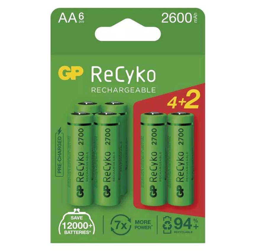 Nabíjecí baterie GP ReCyko 2700 AA