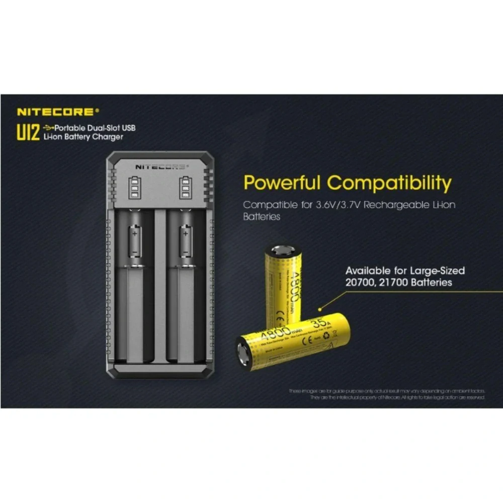 NITECORE UI2 - Inteligentní nabíječ s USB zdrojovým kabelem