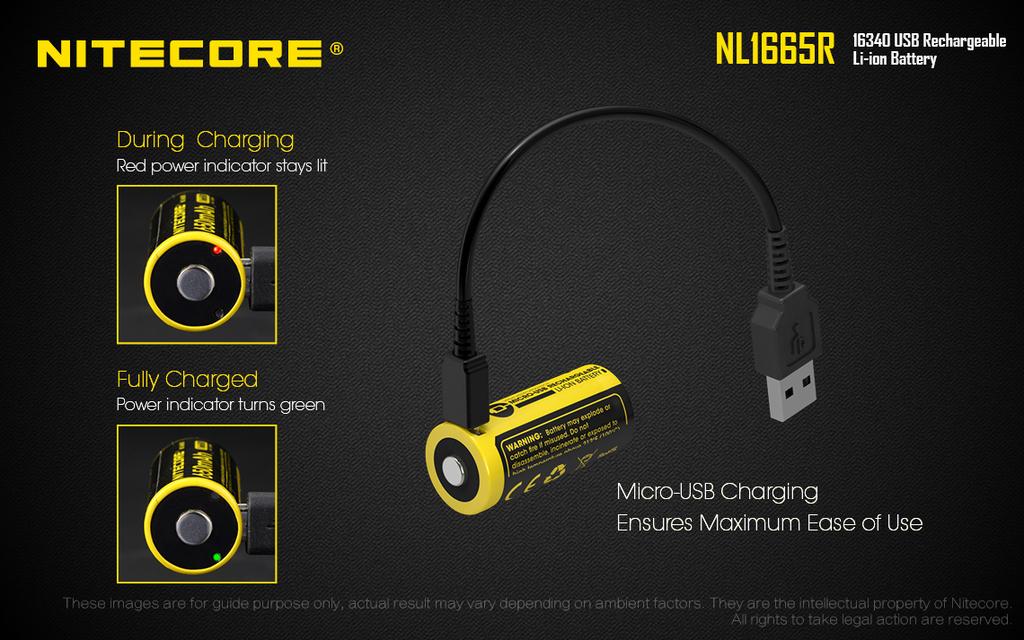 NITECORE 16340 (CR 123)