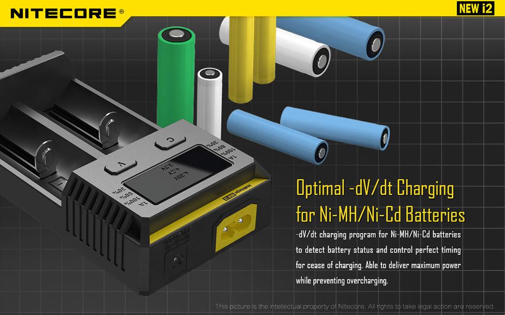 Inteligentní nabíječka Nitecore I2 NEW