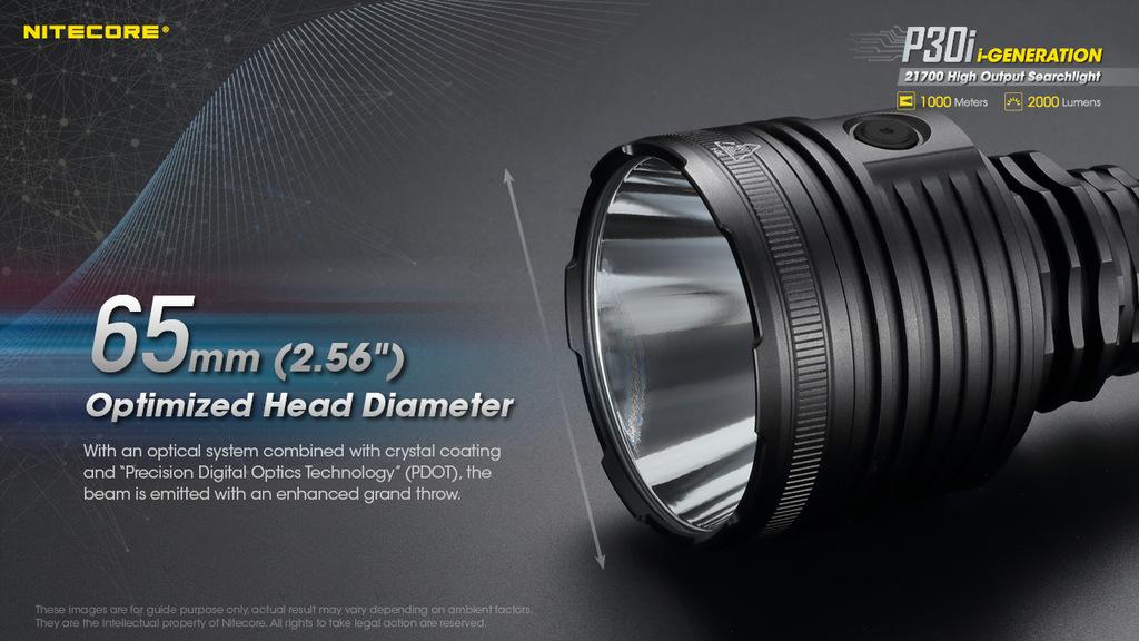 Svítilna NITECORE P30i