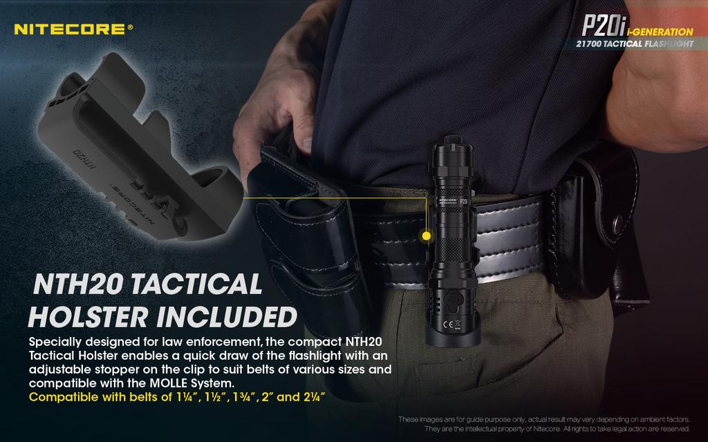 Taktická svítilna NITECORE P20i
