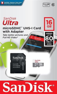 Paměťová MicroSDHC karta 16Gb - pro NV PARD